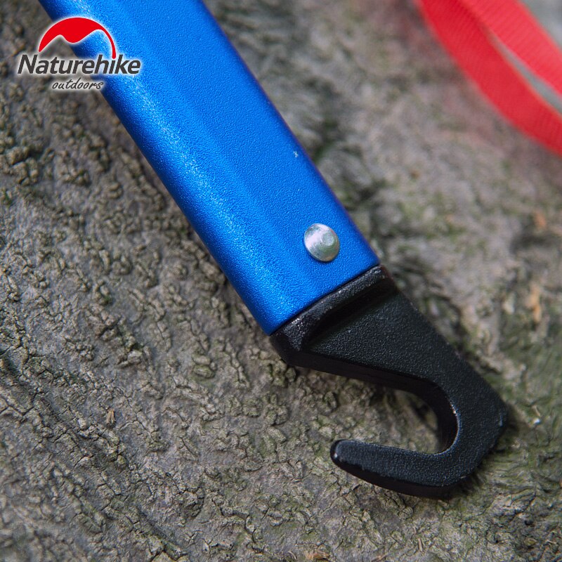 Naturehike-martillo multifunción de aluminio para acampar, accesorio para exteriores, martillo esencial familiar