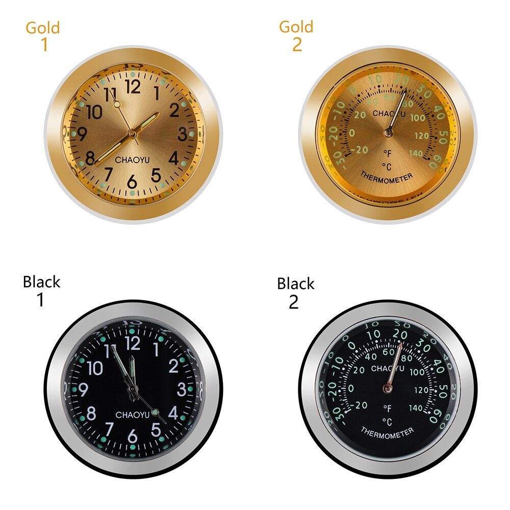 Horloge de tableau de bord de voiture 2 en 1 | Montre à Quartz avec Vent d'air, aromathérapie, avec accessoires solides pour l'intérieur de la voiture, 1 pièce
