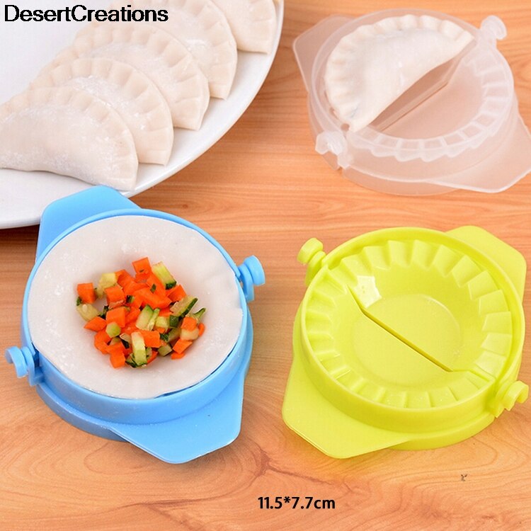 1pc køkken magi fødevare-grade plastik knivspids hjemmepakke dumpling maskine farve tilfældig