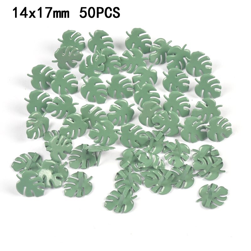 Tachuelas de Metal con forma de corazón y estrella de colores, artesanías, adornos para álbum de recortes, sujetadores, accesorios de decoración hechos a mano: C2166  50pcs