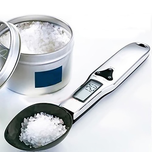 Cuillère électronique numérique | Cuillère de cuisine, échelle de poids, outil de mesure affichage LCD 500g/0.1g
