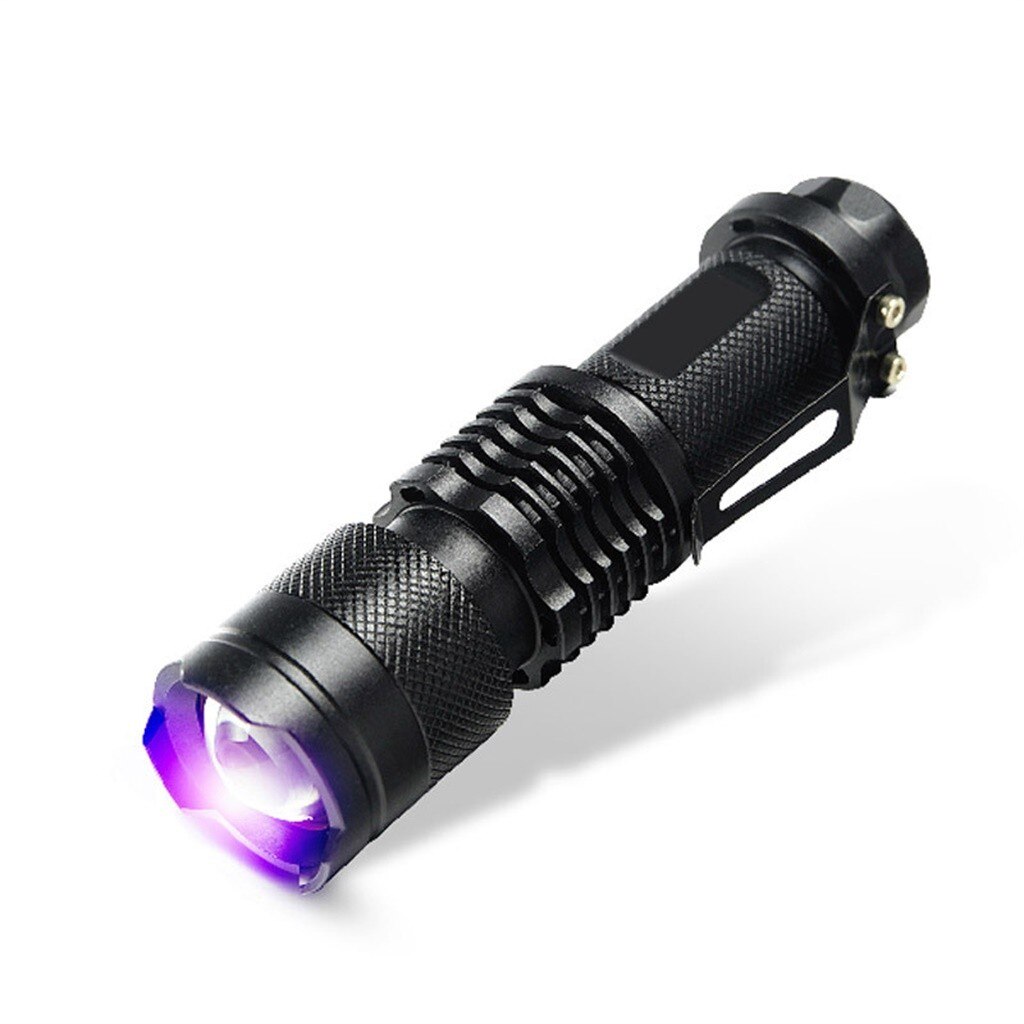 Lampe torche UV Portable, 395 nm, lumière ultraviolette, lumière noire, pour marqueur, vérificateur, détection d'animaux de compagnie, # W5: 365nm