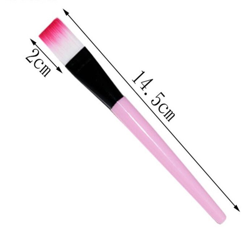 1pc Makeup Brushes Face Mask Brush Silicone Gel DIY Cosmetic Beauty Tools Foundation Brush Face Mud Mixing Make up: 1pc brush