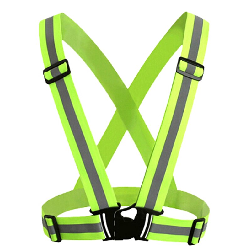 Veiligheid Vest Reflecterende Riem Hoge Zichtbaarheid Unisex Veiligheid Vest Outdoor Fit Voor Hardlopen Fietsen Sport Outdoor Kleding 6 Kleuren