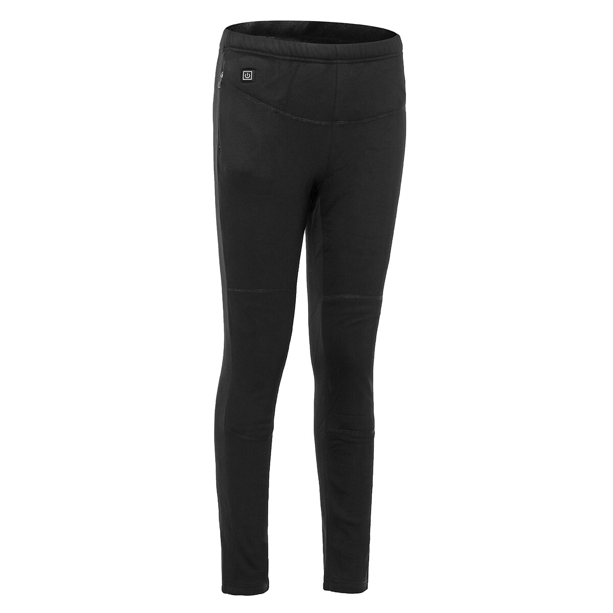 25/35/45 °c warme broek elektrisch verwarmd usb-stroombasis katoen verstelbare warmte-isolerende elastische broek legging winter voor wandelen: Xl