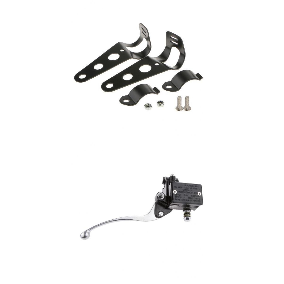 Front Brake Master Cylinder With Bracket For Honda CX500 CX650 FT500 GL500