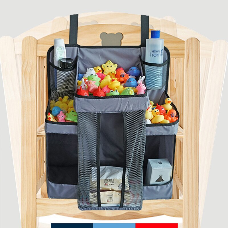 Baby Crib Organizer Opknoping Zakken Voor Pasgeboren Baby Beddengoed Set Organizer Luier Opbergtas Luiertas Kids Bed Linnen