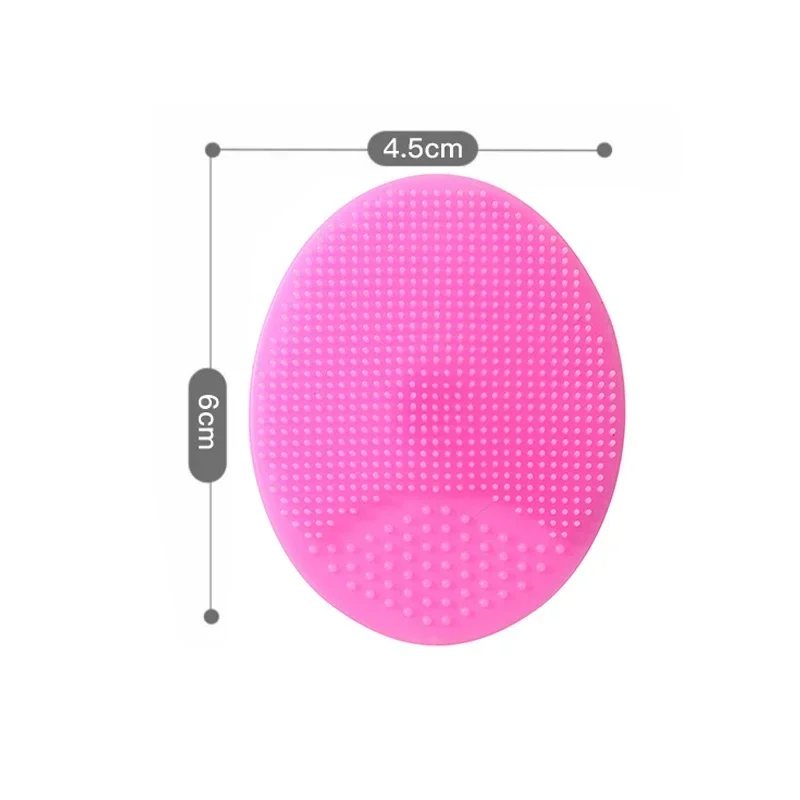 Gezichtsborstel Zachte siliconen Handmatige reiniger en stimulator - Exfoliërende gezichtsscrubber voor dames en heren