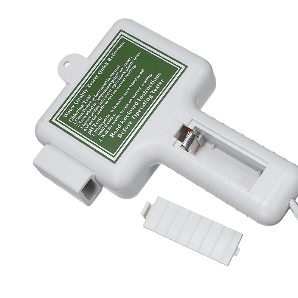Chlorine Meters PH Tester 2 in 1 Testers Water Testing Device CL2 Measuring For Swimming Pool Aquarium Drinking Checker