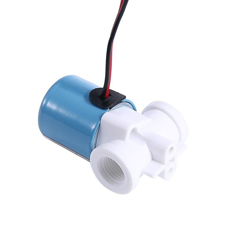 Electrovanne Miniature Mayitr, plastique normalement fermé 2 voies 12V DC 0-120PSI 0-0.8MPa G1/4 &quot;HQV1