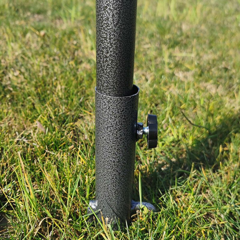 Kraftig parasol solsejl paraply base stativ holder tilbehør terrasse strand 11ua