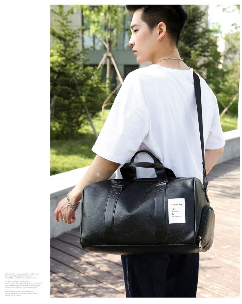 Multifunction Men Suit Storage Travel Bag Large Capacity Luggage Handbag Male Waterproof Travel Duffel Bag Shoes Pocket