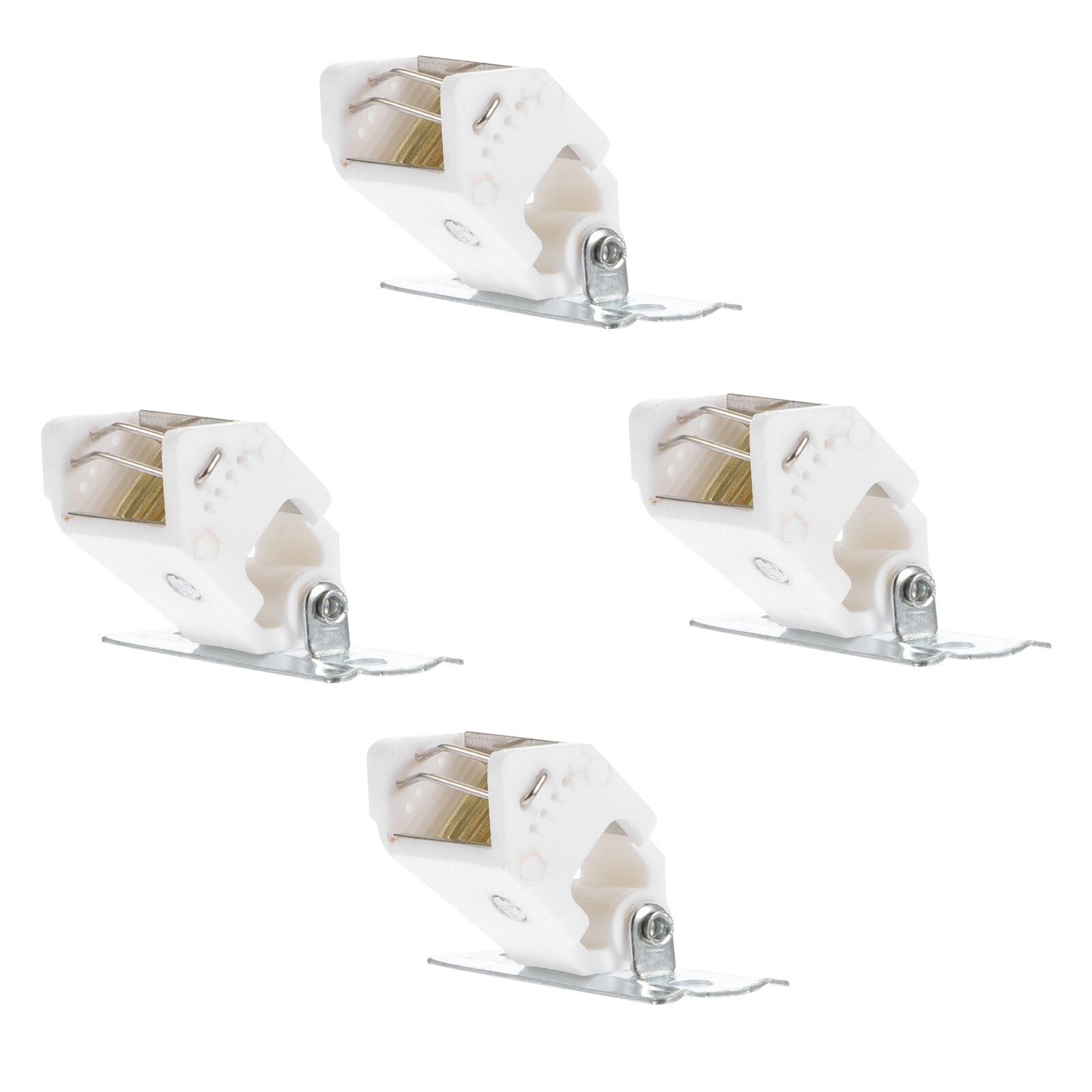 4Sets Roman Window Shades Cord Locks Plastic Window Blind Lock Bamboo Blinds Lock: Default Title