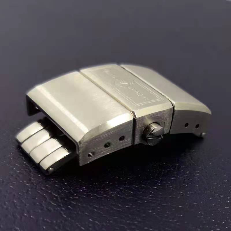 Horloge Accessoires Geschikt Voor Ulysse Nardin Athene Gesp Rubberen Band Gesp 316 Roestvrij Staal Vlinder Gesp 20Mm