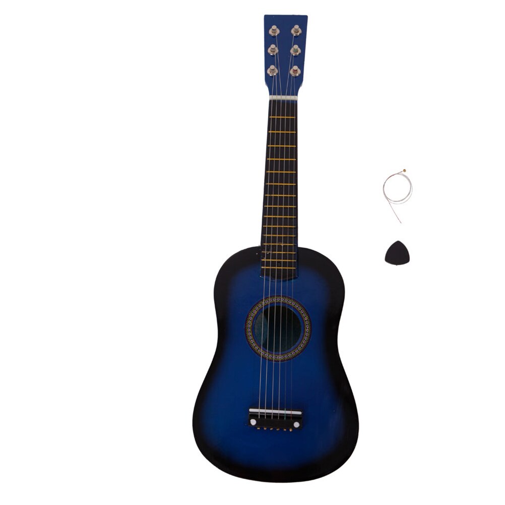 1pc akustisk guitar nyttig 23 tommer guitar musikinstrument guitar til hjemmet: Blå