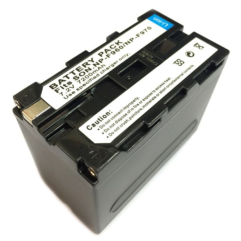 Compatibel Met Sony NP-F970 Batterij NP-F970 Camera Fotografie Licht Monitor Lithium Batterij