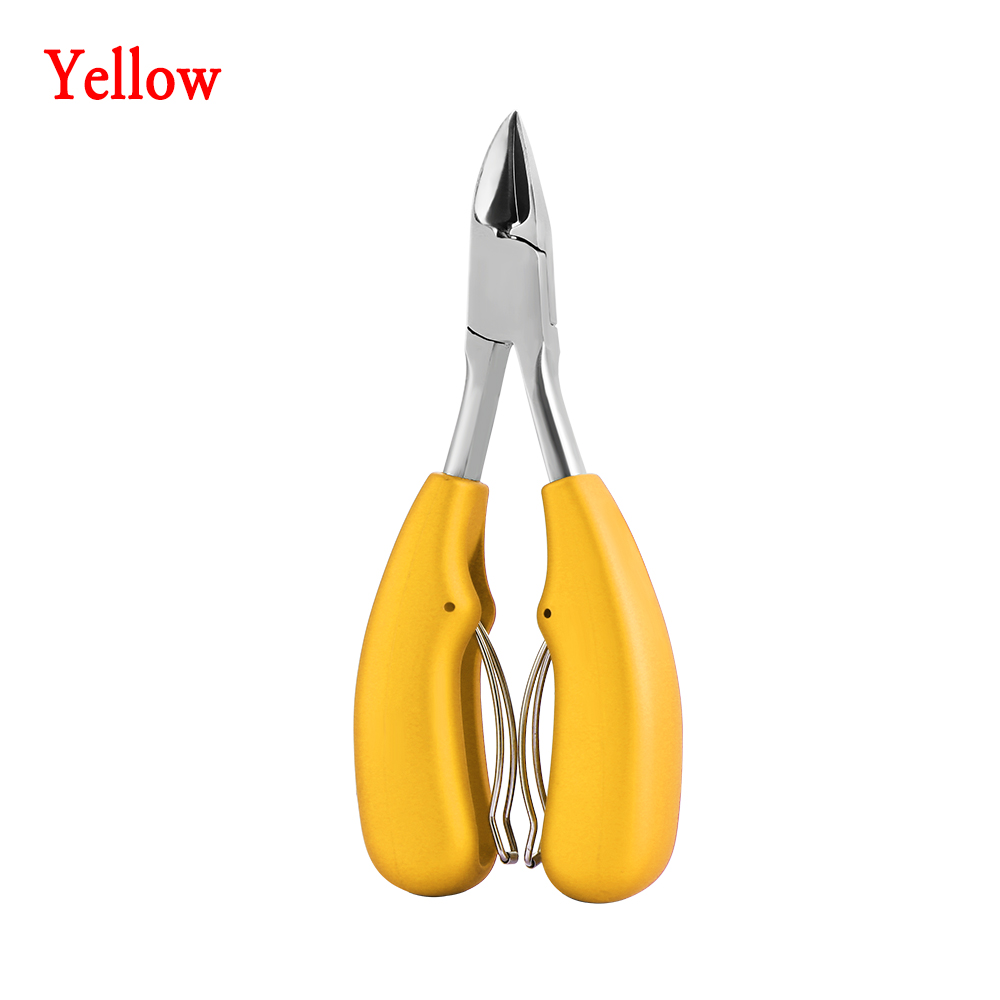 1Pc Stainless Steel Precision Toenail Clippers Cutter Nippers Trimmer for Thick Ingrown Toenails Scissors Manicure Pedicure Tool