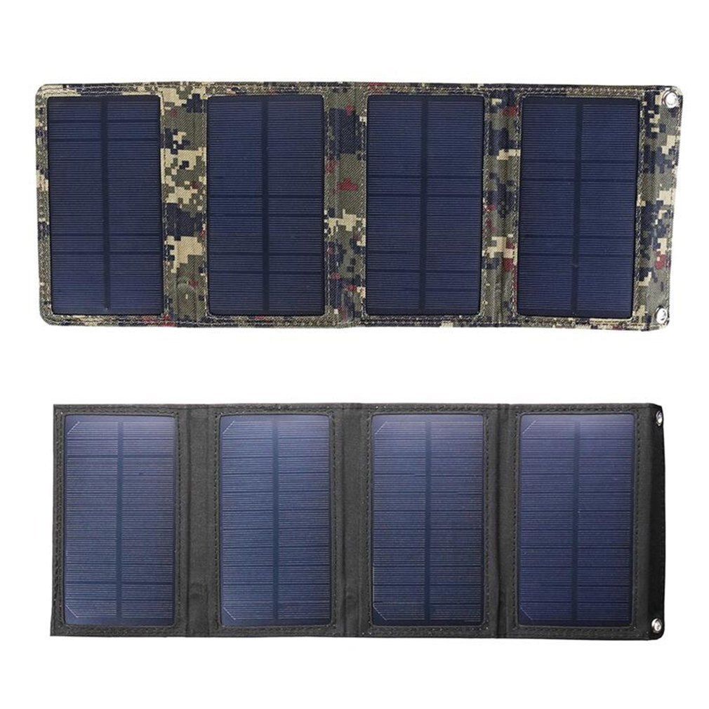 20w sunpower solcelle foldepanel usb telefonoplader rejse camping udendørs vandretur solenergi foldebræt til mobiltelefon