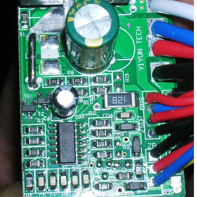 Caja de CC de 500W para bicicleta eléctrica, controlador de Motor cepillado de 12V/24V / 36V/48V, accesorio para bicicleta eléctrica