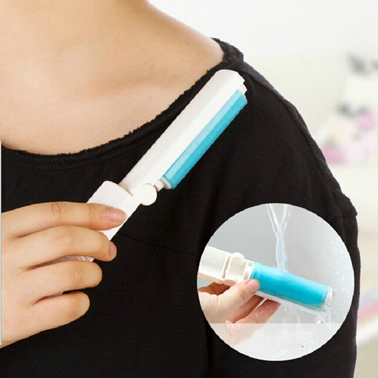 Brosse électrostatique, anti-poussière pour vêtements, pour rouleau collant Portable, pour nettoyage de laine pour vêtements, pour la maison, le bureau, le voyage