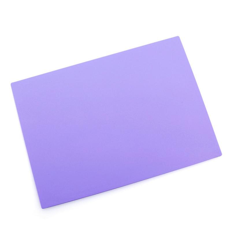 Table Decoration & Accessories Mats & Pads Food Grade Silicone Placemat Baking Rolling Pad Square Random Heat Resistant: 05