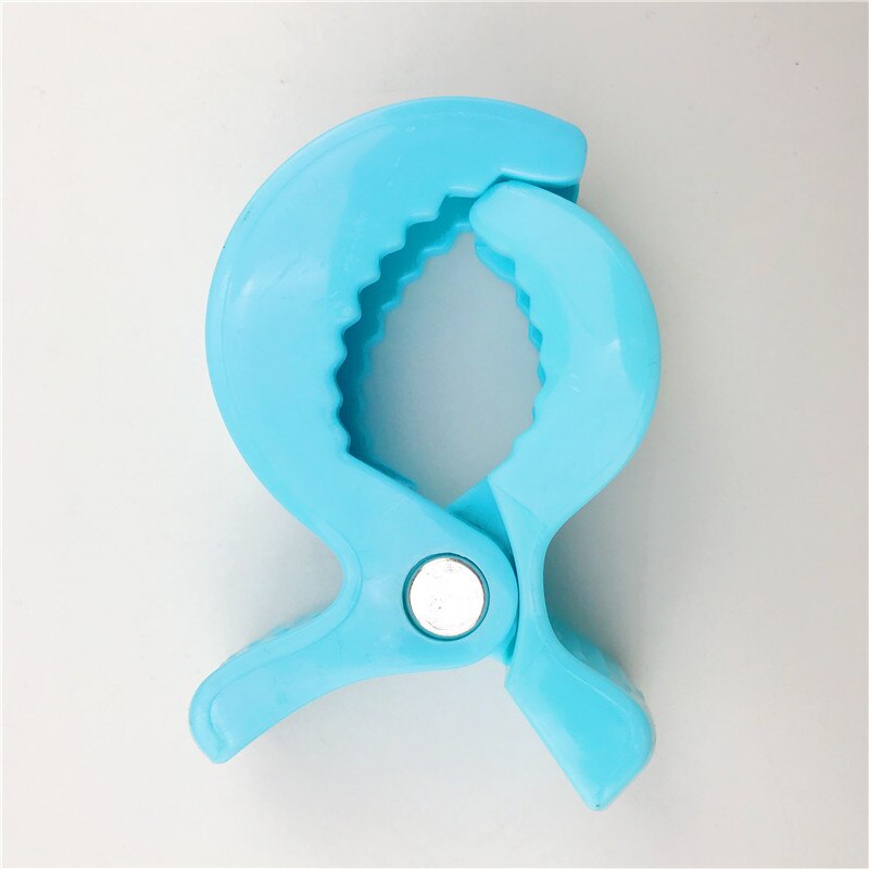 Clip Pram Stroller Peg To Hook Cover Blanket Mosquito Net Clips Baby Colorful Car Seat Accessories Plastic Pushchair Toy: blue