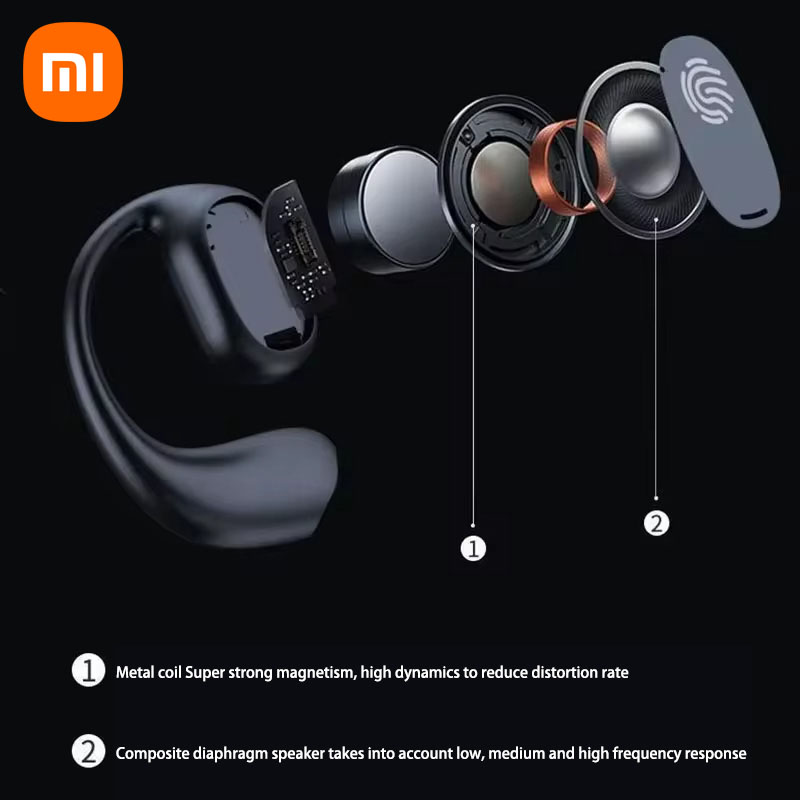 Xiaomi Cuffie Bluetooth Conduzione ossea Soundgear Sense TWS Ture Auricolari wireless Sport Cuffie impermeabili con microfono