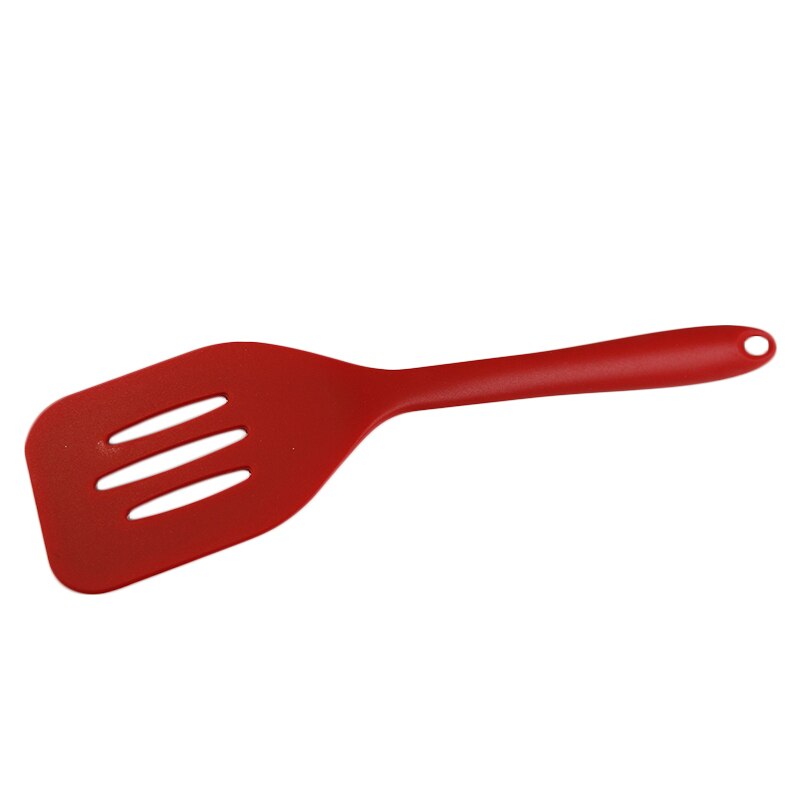 Silicone Slotted Spatula Turner Non-Scratch Food Grade Cooking Kitchen Utencil Accessory