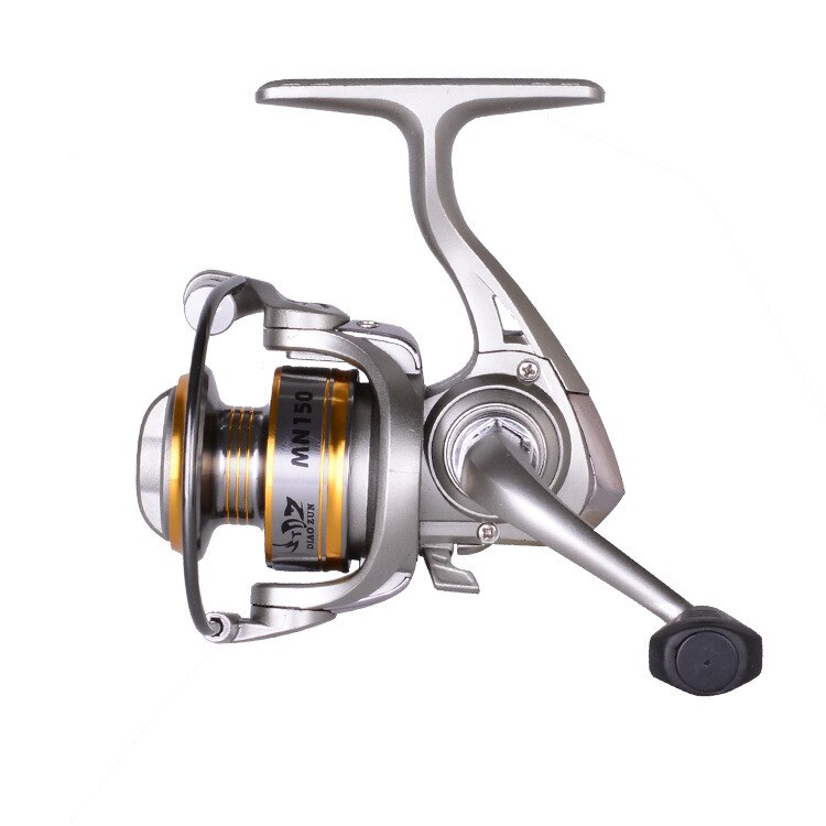 Mini Type Vissen Reel Spinnewiel 5 Lagers 5.2: 1 Metalen Vis Reel Prachtige Spinning Reel Vistuig Outdoor Gereedschappen 139G