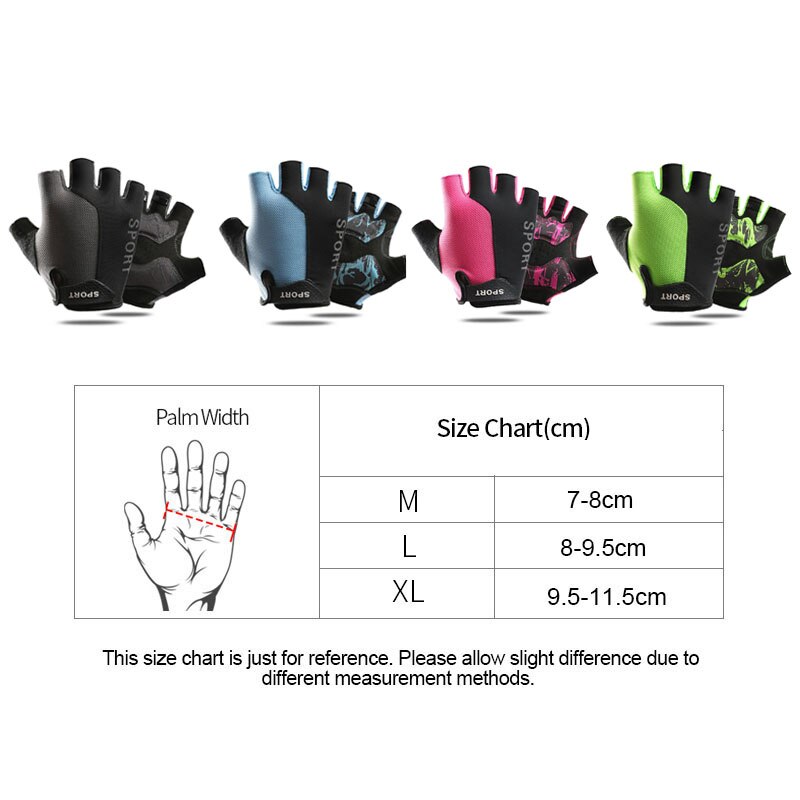 LOOGDEEL Gym Heavyweight Sports Exercise Weightlifting Gloves Body Building Training Sport Fitness Gloves for Fitness Equipment