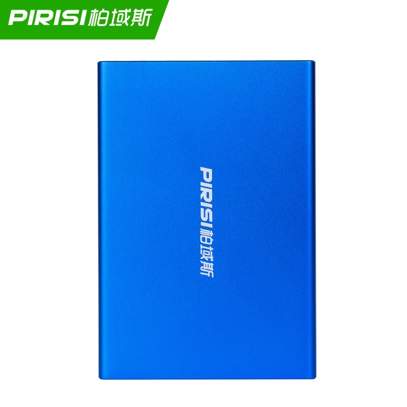 Pirisi original ekstern harddisk 500gb bærbart disklager 5 farver valgfri til pc, mac, tablet, xbox , ps4, tv-boks: Blå
