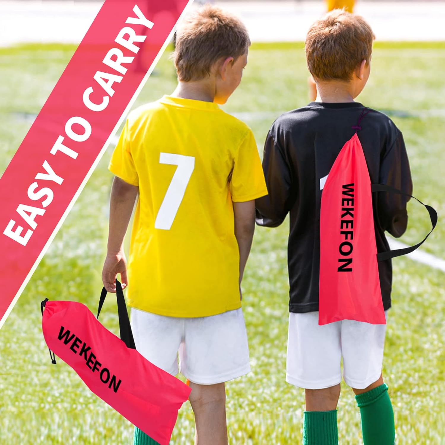Goal de football pliable 5' x 3,1', filet de cible de football pour enfants et adultes, pour aire de jeux, arrière-cour, entraînement intérieur et extérieur
