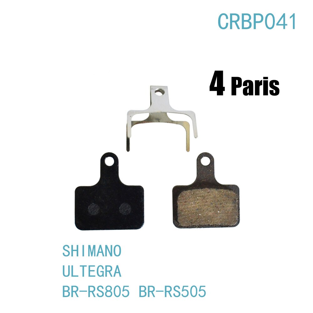 EOOZ 4 Pair Semi - Metallic bicycle DISC BRAKE PADS for Hope TECH X2: CRBP041