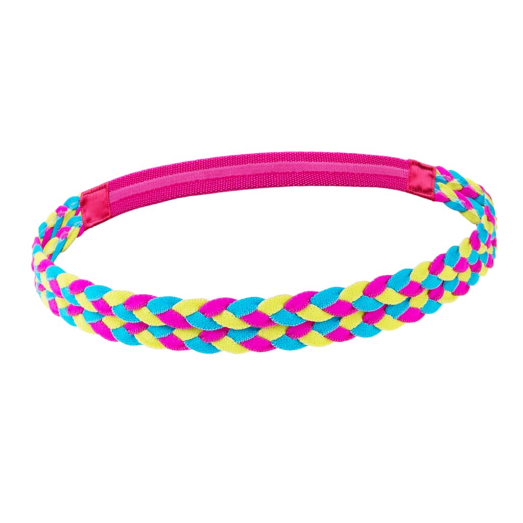 Hair Band Sports Headband Braided Sports Hair Band Anti Slip Sweatband