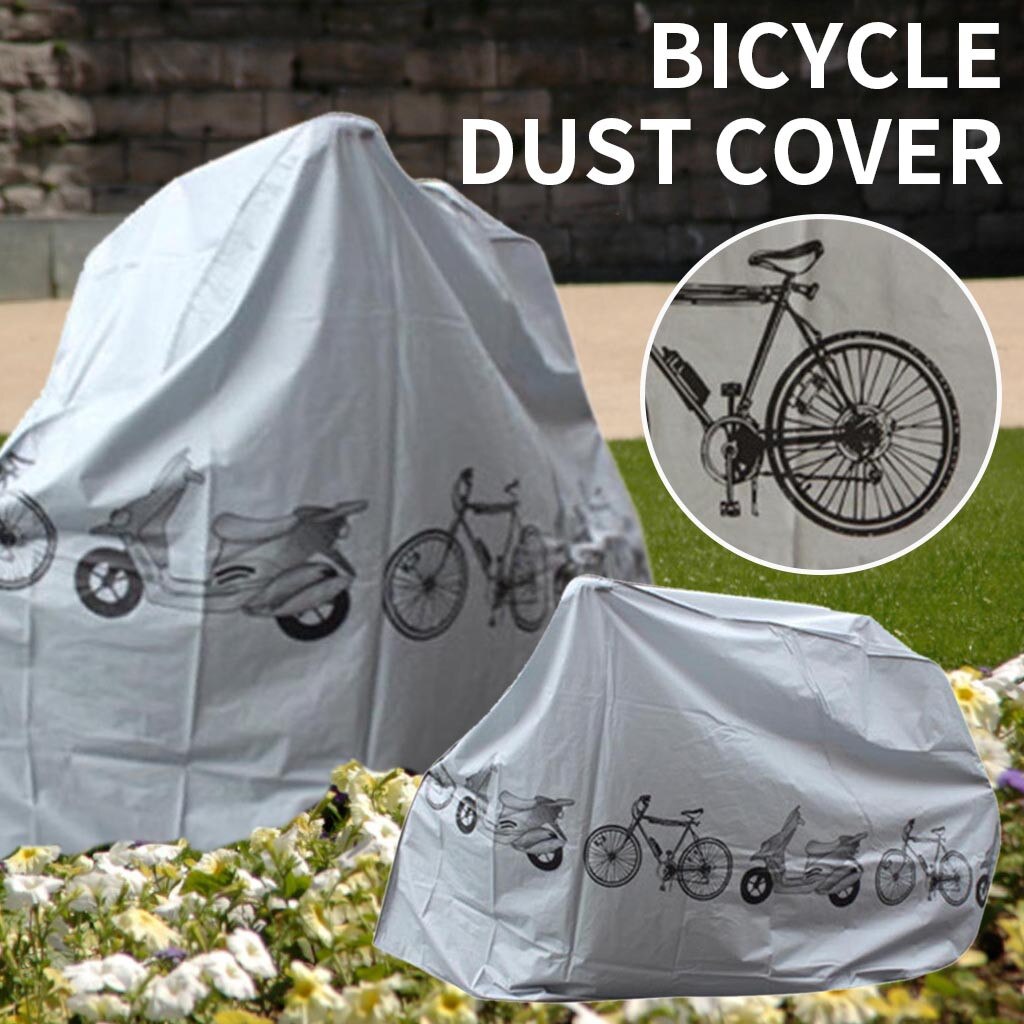 Udendørs vandtæt cykelcover vandtæt mtb cykelcover cykel regn støvafvisende opbevaring cykeltilbehør cykelcover
