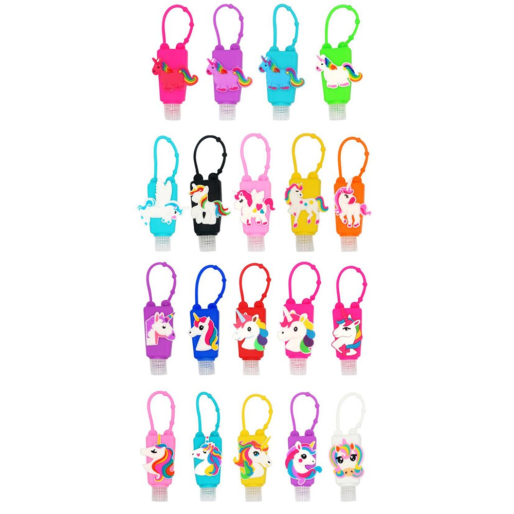 Mini Sanitizer Gel Houder Hervulbare Hand Gel Dispenser Met Sleutelhanger Mini Desinfectie Houder Voor Kinderen School Xmas Hallowee: 1