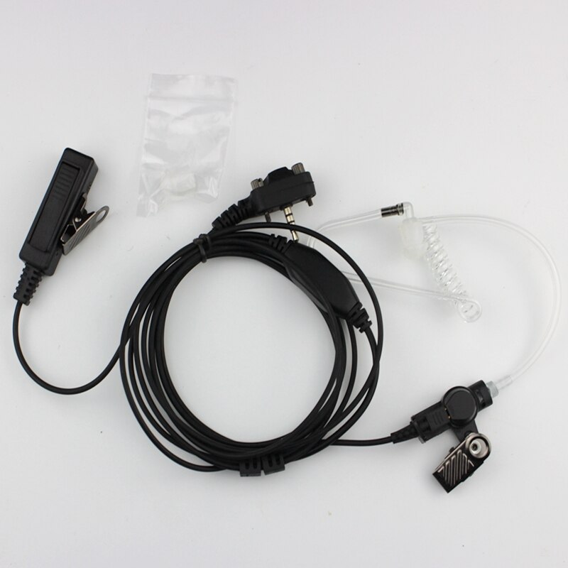 Zestaw słuchawkowy akustyczny powietrze słuchawka słuchawki PTT robić wierzchołek standard VX131 VX230 VX231 VX261 Walkie talkie