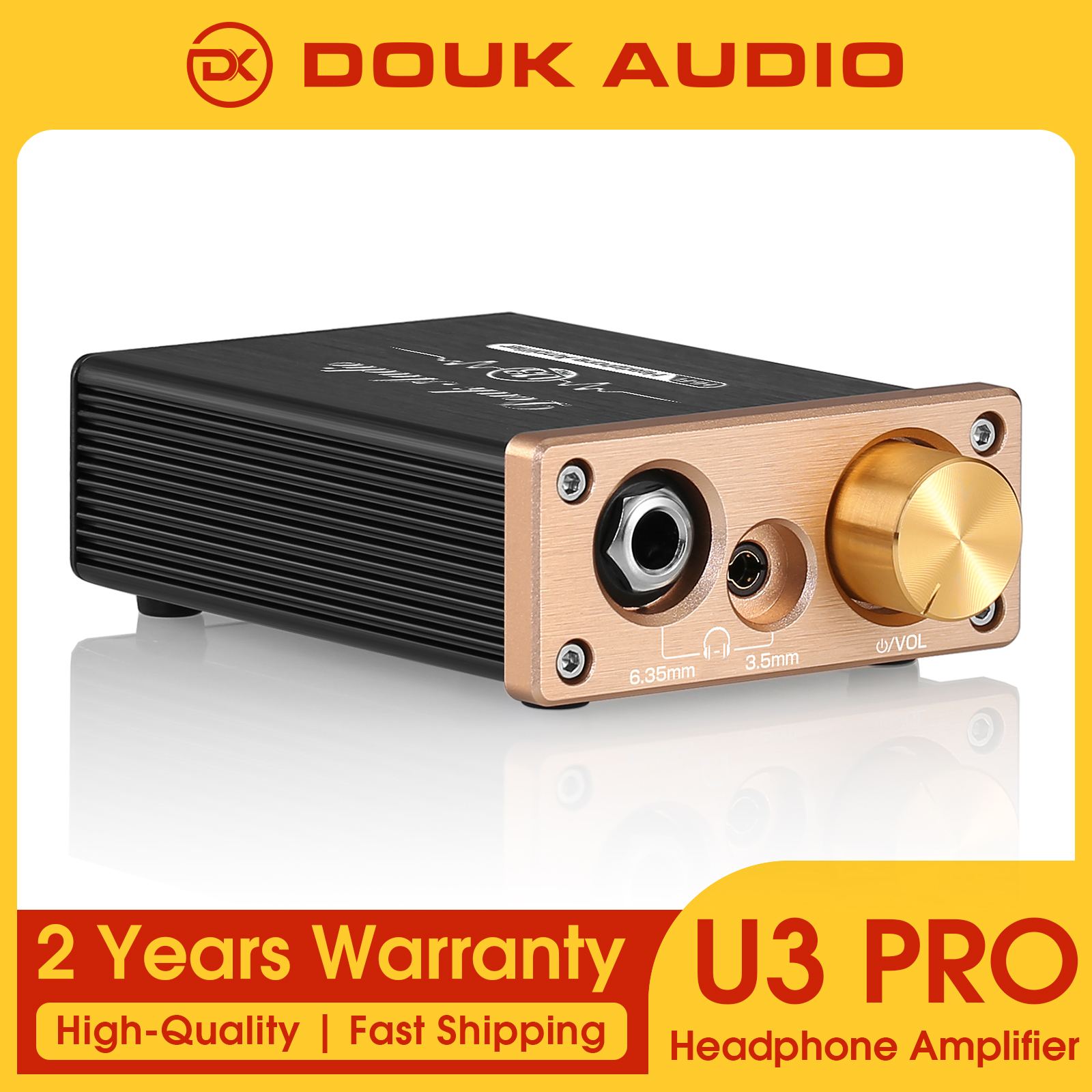 Douk audio  u3 pro hifi hodetelefonforsterker mini klasse a desktop forsterker for  dc5v