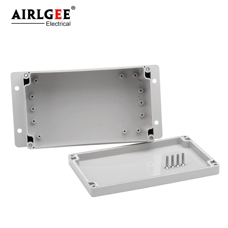 200 * 120 * 75mm waterproof junction box wall-mounted waterproof electrical junction box with mounting hole sealed box
