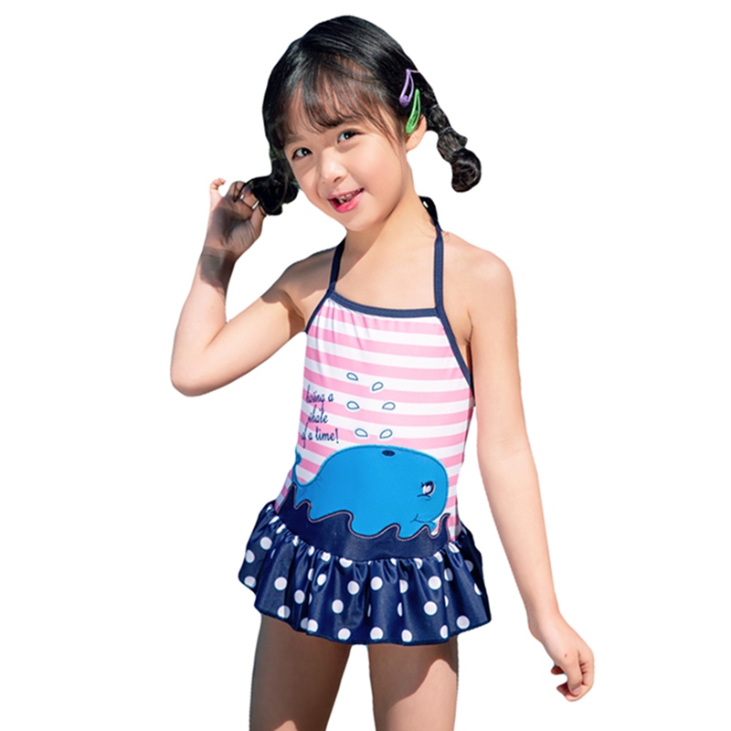 Meisjes Badmode Schattige Kinderen Badpak Met Badmuts Meisje Badmode Badpak Tankini Een Stukken Zwemkleding Kinderen Pro: 3 / S