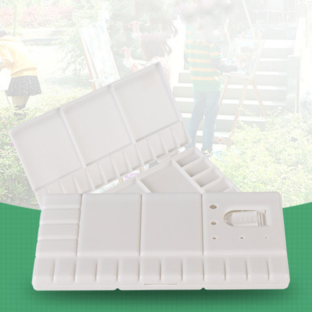 1pc Artist Mixing Drawing Paint Tray for Watercolor Gouache Oil Paint Acrylic