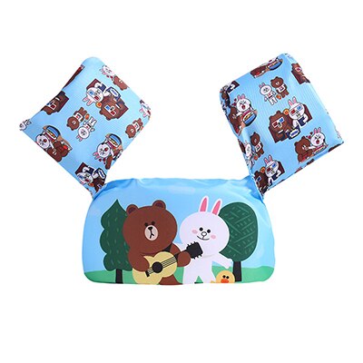 Bébé enfants gilet de bain gilet de sauvetage sécurité Sport nautique mousse bras anneaux dispositifs de flottaison de sécurité nager cercle anneaux de natation âge 2-6: Rabbit