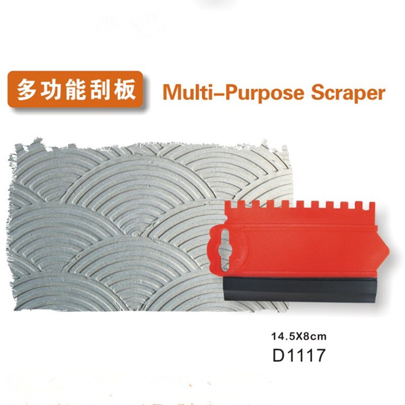Schraper Behang Roller Bouw Tool Roller Borstel Handvat Muur Decoratie Multifunctionele Schraper