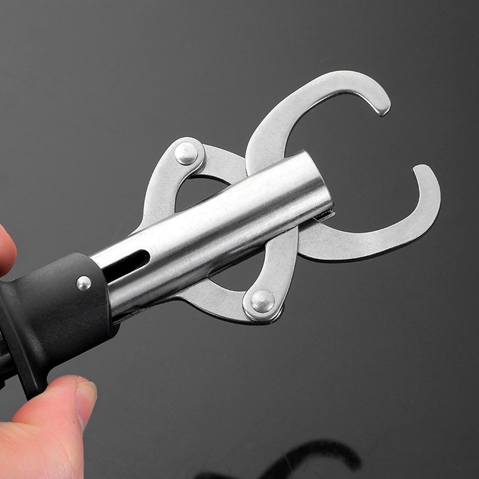 WALK FISH Control Fish Clamp Device Lures Stainless Steel Fishing Lip Grip Holder Grabber Pliers Fishing Gear Max Drag 15kg
