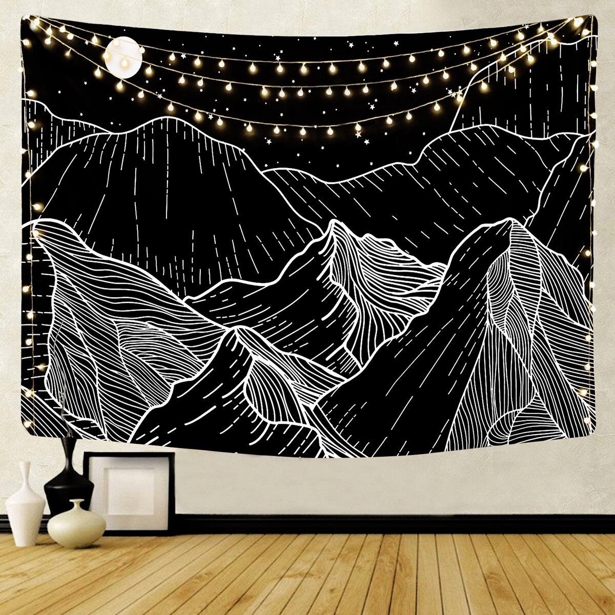 Trippy Tapestry Wall Hanging Mandala Tapestry Gothic Decor Gothic Decor Bohemian Decor for US Dropper Only