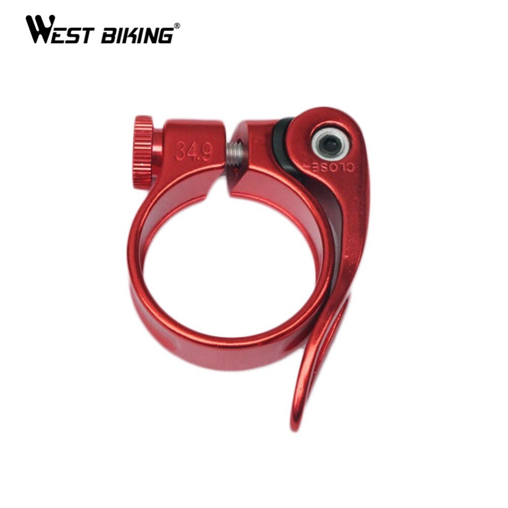 Zadelpenklemmen van aluminiumlegering voor mountainbikes, racefietsen met 34.9 mm klemmen, fietsonderdelen voor zadelklemmen