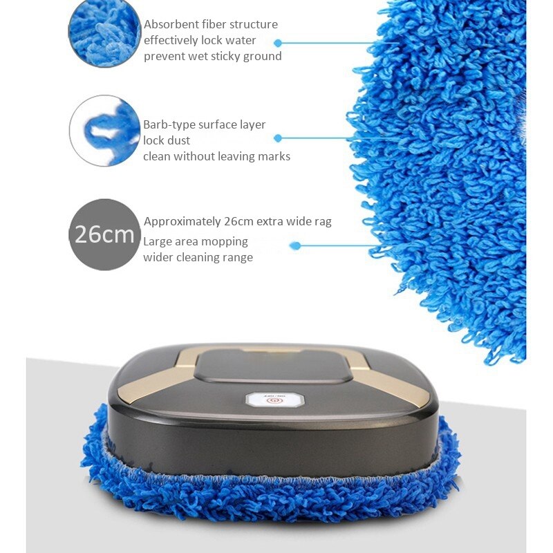 Máquina de limpieza automática del hogar Robot ing, aparatos de limpieza de aspiradora, Golden