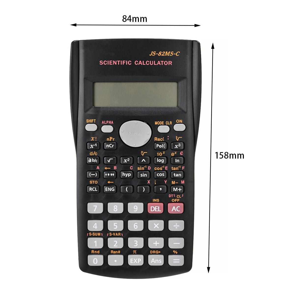 1Pc Electronic Scientific Calculator 12 Digits Electronic Scientific Calculator For Office School Exams GCSE Work