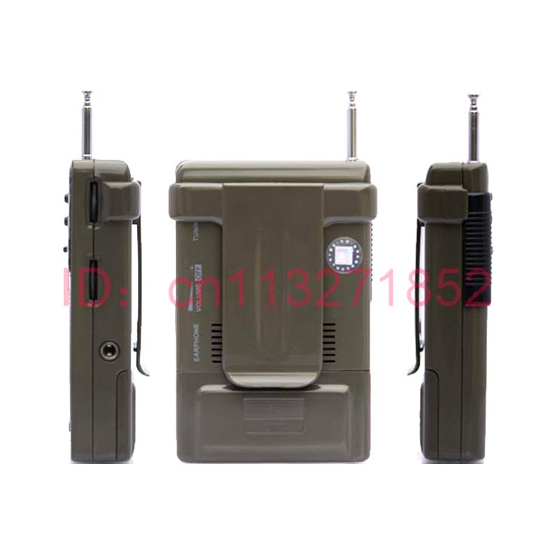 TECSUN R-818 FM/MW/SW Radio Dual Conversion World Band Radio Receiver With Built-In Speaker Internet Radio Portatil