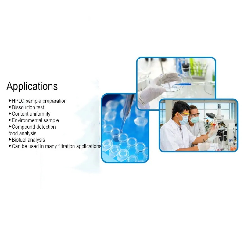 Microporeuze Filter Membraan MOBIELE 47mm/50mm/60mm/70mm Hydrofiele Ultrafiltratie Cellulose Micro Membraan filter 50 PCS/PK